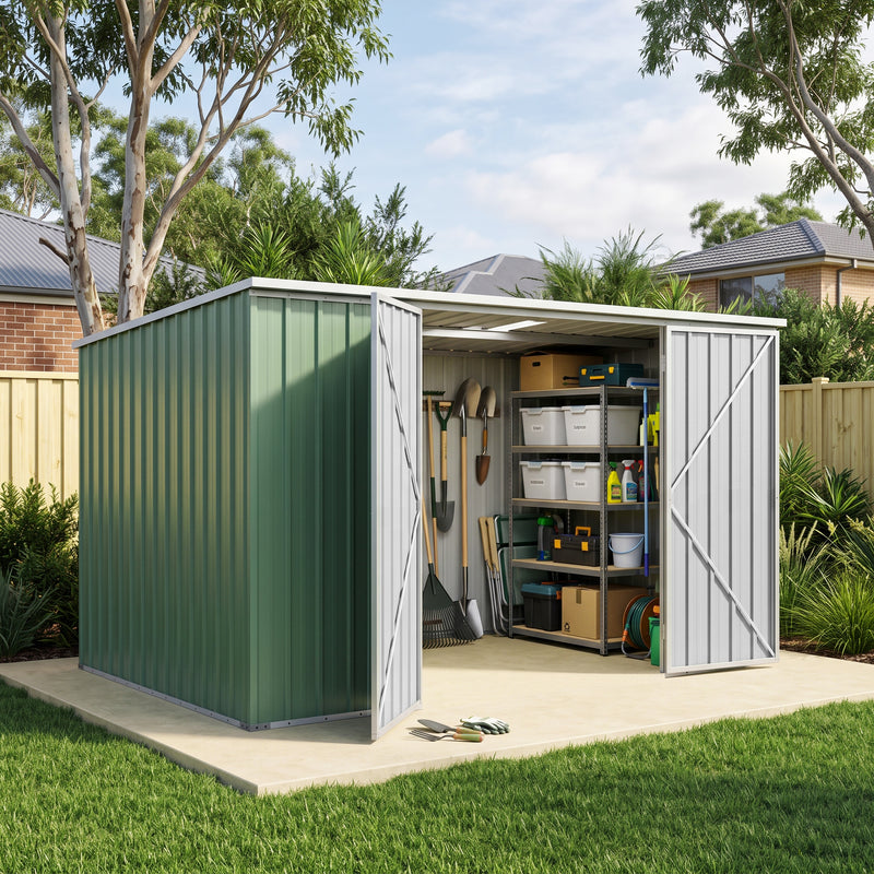 Garden Shed 3.45m x 1.75m x 2.15m Flat Roof