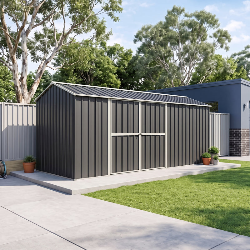 Garden Shed 4.30m x 1.75m x 2.4m