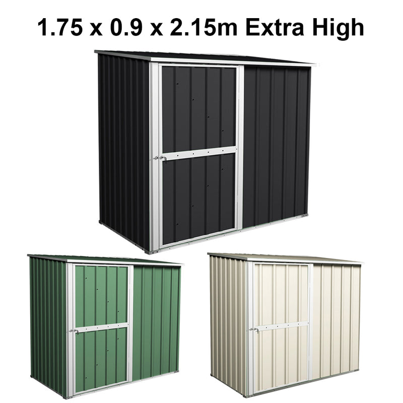 Garden Shed 1.75m x 0.9m x 2.15m Extra High