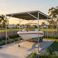 Vehicle Shelter 2.6m x 6m x 2.8m Steel Carport