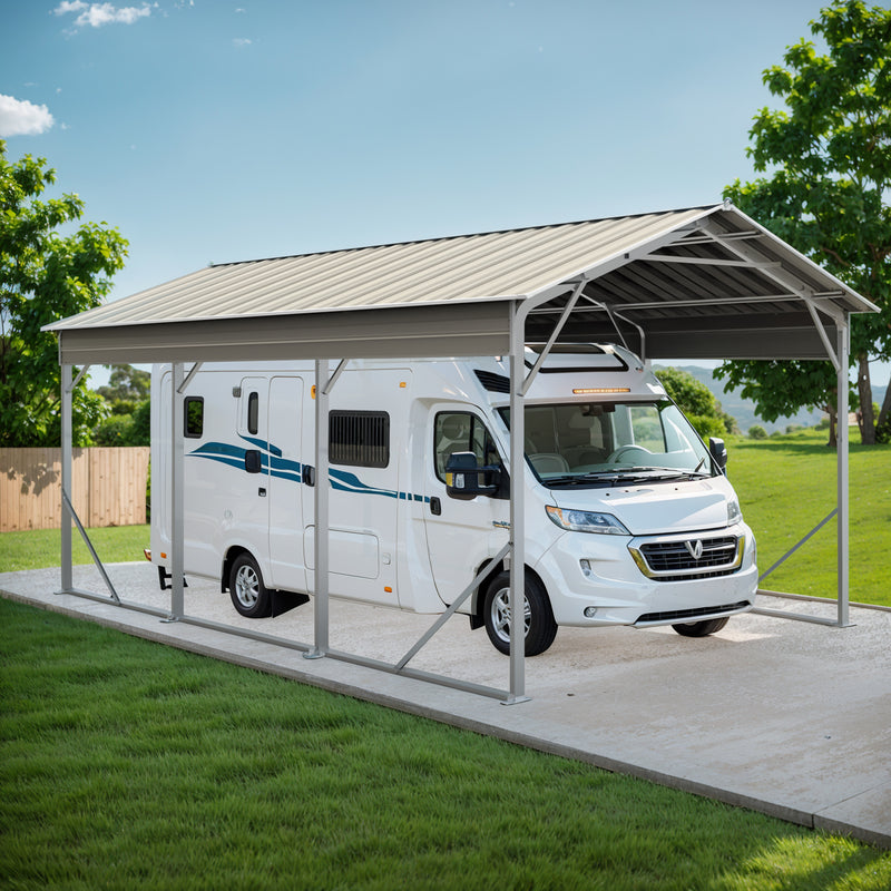 Vehicle Shelter 3.6 x 6.08m x 3.51m Carport