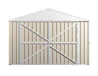Garage Shed 3.45m x 5.15m x 2.4m with Double Barn Door Workshop