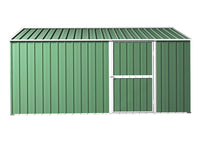 Garage Shed 3.45m x 5.15m x 2.4m with Double Barn Door Workshop