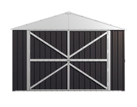Garage Shed 3.45m x 5.15m x 2.4m with Double Barn Door Workshop