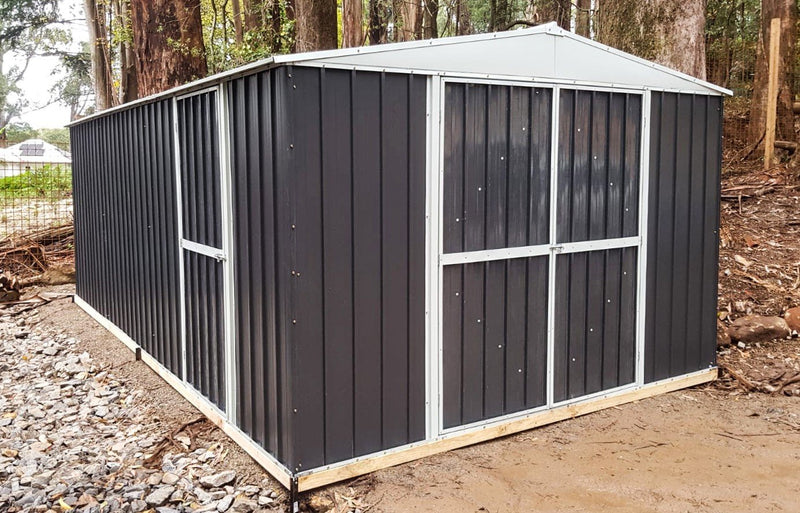 Garden Shed 3.45m x 4.3m x 2.4m Workshop (Extra High)