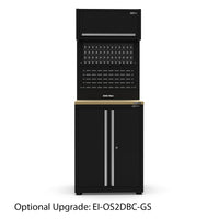 UltraTools 3650mm x 550mm x 2025mm Black Classic Workshop Garage Storage Cabinet Set