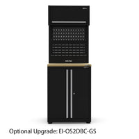 UltraTools 5150mm x 550mm x 2025mm Black Classic Workshop Garage Storage Cabinet Set