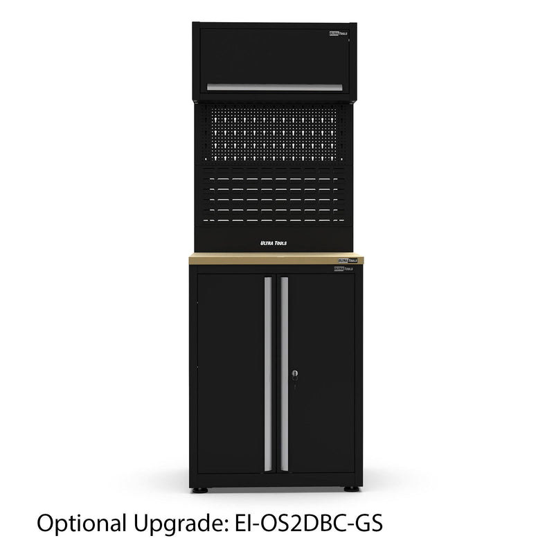 UltraTools 5150mm x 550mm x 2025mm Black Classic Workshop Garage Storage Cabinet Set