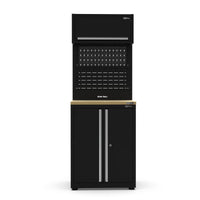 UltraTools 750mm x 550mm x 2025mm Black Economy 2 Door Cabinet Tower (Add-On)
