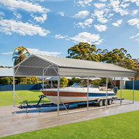 Carport 3.6 x 7.6m x 3.51m (Gable) Backyard Boat Portable Vehicle Shelter