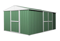 Garden Shed 4.3m x 2.6m x 2.3m Double Barn Door + PA Door Extra Frame
