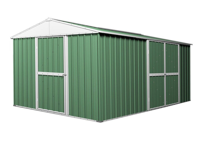 Garden Shed 4.3m x 2.6m x 2.3m Double Barn Door + PA Door Extra Frame