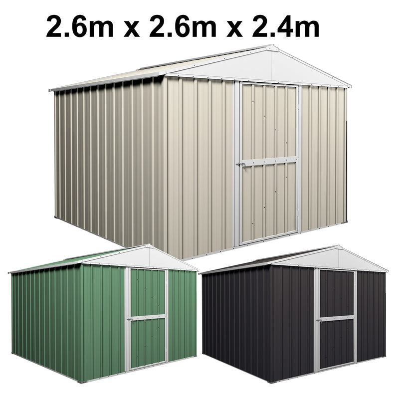 Garden Shed 2.6m x 2.6m x 2.4m