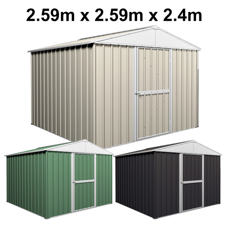 Garden Shed 2.59m x 2.59m x 2.4m