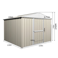 Garden Shed 2.6m x 2.6m x 2.4m