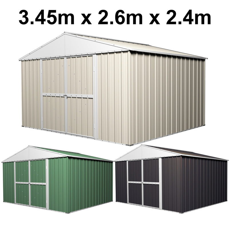 Garden Shed 3.45m x 2.6m x 2.4m