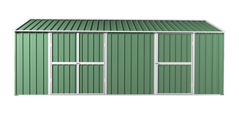 Garden Shed 3.5m x 6m x 2.3m Workshop Side Double doors + PA door