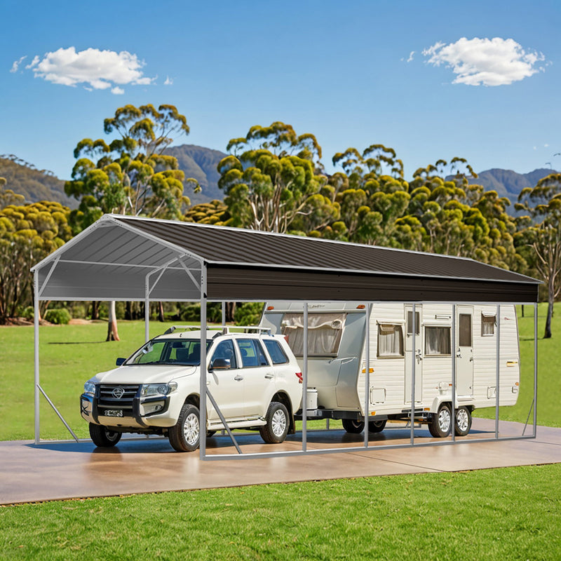 Carport 3.6 x 10.6m x 3.51m (Gable) Backyard Boat Portable Vehicle Shelter