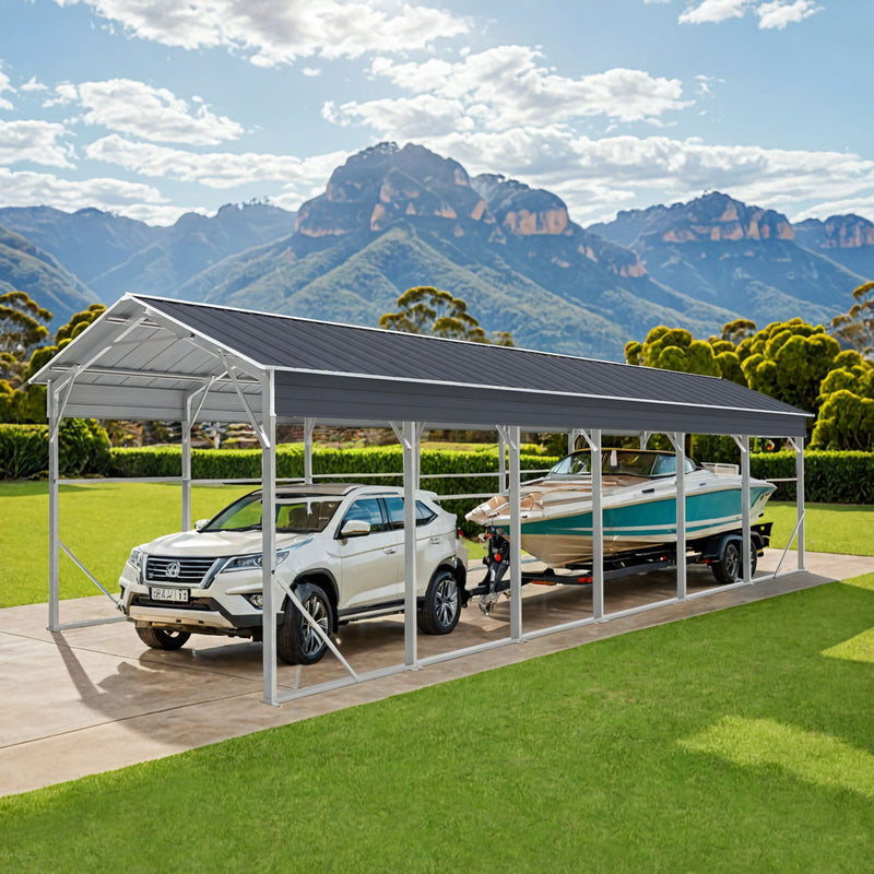 Carport 3.6 x 10.6m x 3.51m (Gable) Backyard Boat Portable Vehicle Shelter