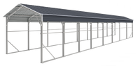 Carport 3.6 x 12.19m x 3.51m (Gable) Backyard Boat Portable Vehicle Shelter