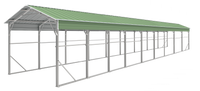 Carport 3.6 x 15.2m x 3.51m (Gable) Backyard Boat Portable Vehicle Shelter