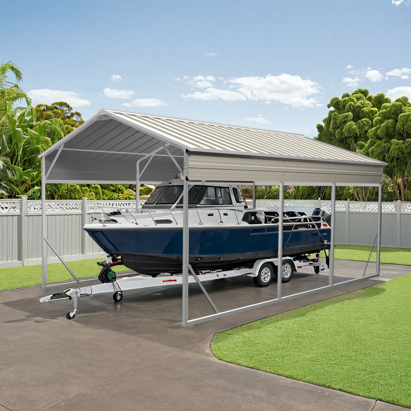 Vehicle Shelter 3.6 x 6.08m x 3.51m Carport