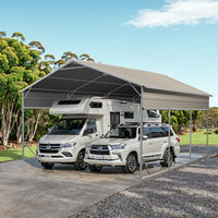 Carport 6.23m x 6.08m x 4.27m (Gable) Backyard Boat Portable Vehicle Shelter
