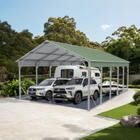 Carport 6.23m x 9.12m x 4.27m Vehicle Shelter