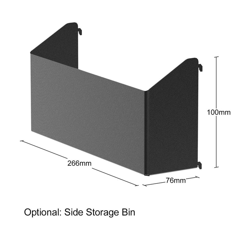UltraTools 2610/3240mm x 580mm x 2020mm Black Semi-Industrial Workshop Garage Storage Corner Cabinet Set