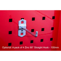 UltraTools 3100mm x 580mm x 2020mm Black Semi-Industrial Workshop Garage Storage Cabinet Set