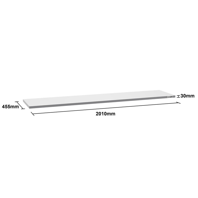 UltraTools 2005mm x 455mm x 30mm Stainless Steel Work Top Bench