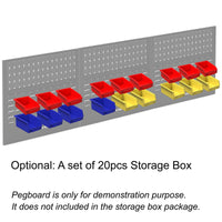 UltraTools 1500mm x 550mm x 2025mm Black Workshop Garage Storage Cabinet Set