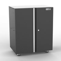 UltraTools 3380mm x 500mm x 1870mm Black Workshop Garage Storage Cabinet Set