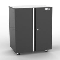 UltraTools 3380mm x 500mm x 1870mm Black Workshop Garage Storage Cabinet Set