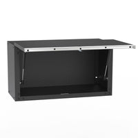 UltraTools 1355mm x 500mm x 1870mm Black Workshop Garage Storage Cabinet Set