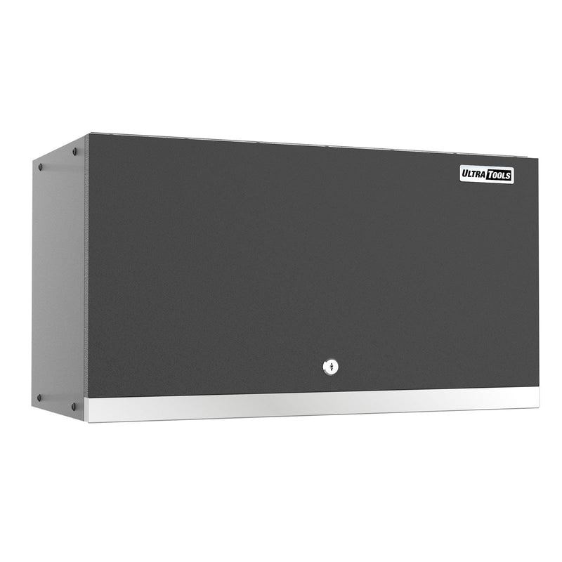 UltraTools 1355mm x 500mm x 1870mm Black Workshop Garage Storage Cabinet Set