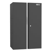 UltraTools 2030mm x 500mm x 1870mm Black Workshop Garage Storage Cabinet Set
