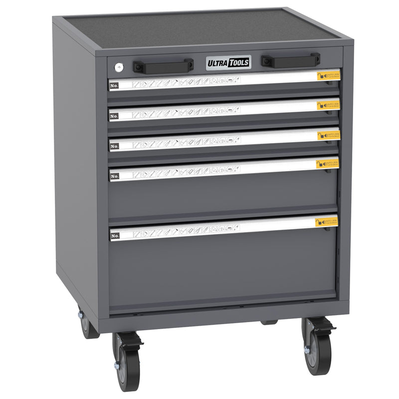 UltraTools 618mm x 572mm x 806mm Heavy-Duty Modular 5-Drawer Roller Cabinet