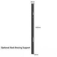 UltraTools 2704mm x 500mm x 1870mm Black Workshop Garage Storage Cabinet Set