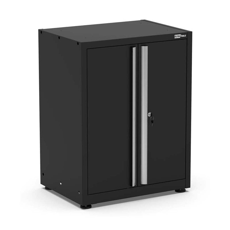 UltraTools 3650mm x 550mm x 2025mm Black Classic Workshop Garage Storage Cabinet Set