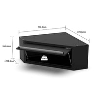 UltraTools 1550/2450mm x 550mm x 2025mm Classic Modular Workshop & Garage Storage Corner Cabinet Set