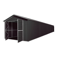Double Barn Door Garage Shed 10.64m x 3.6m x 3m (Gable) Workshop with 7 Frames EXTRA High