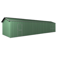 Garage Workshop Shed 10.64m x 3.6m x 3m Side Double Doors + PA doors 7 Frames Design