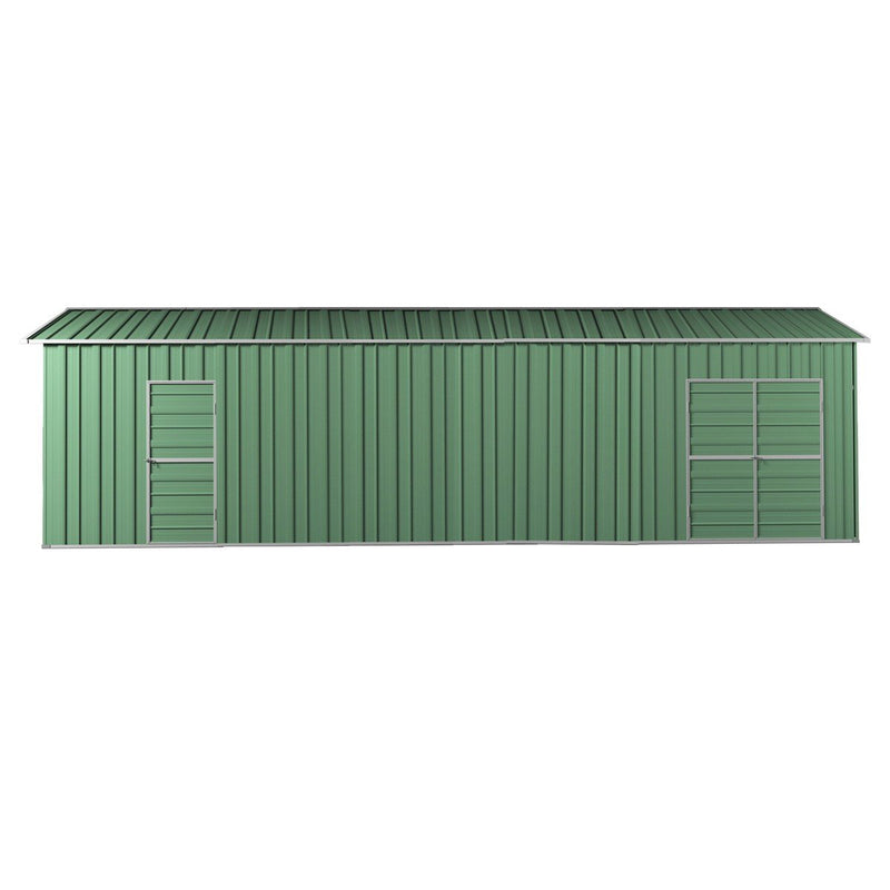 Garage Workshop Shed 10.64m x 3.6m x 3m Side Double Doors + PA doors 7 Frames Design