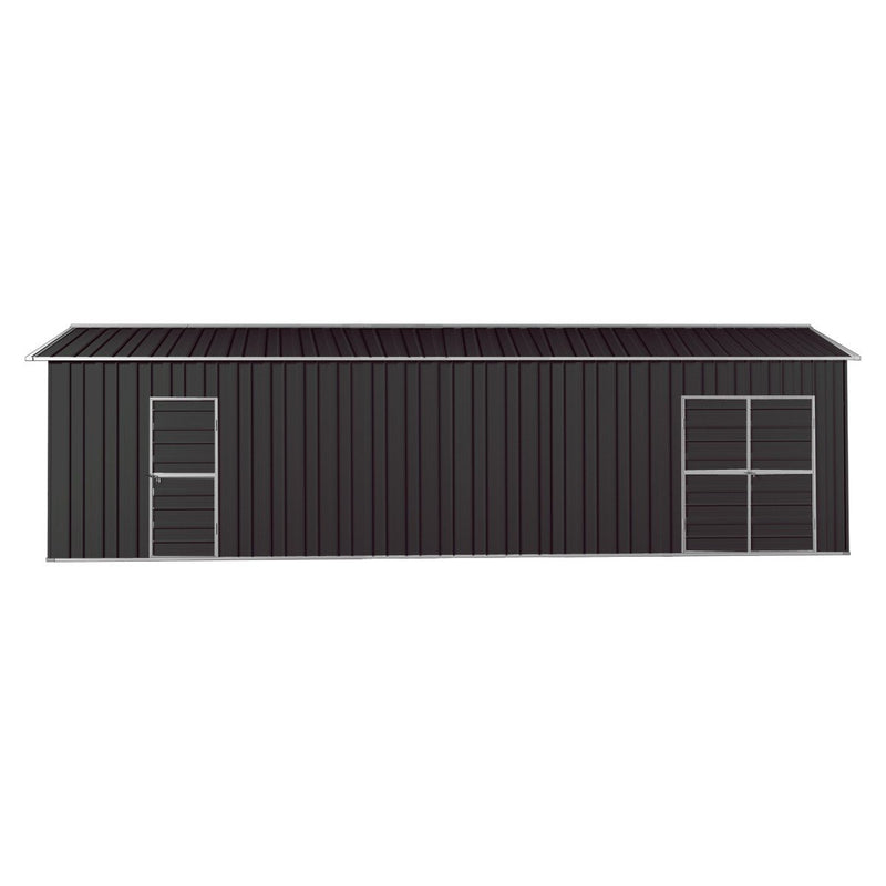 Garage Workshop Shed 10.64m x 3.6m x 3m Side Double Doors + PA doors 7 Frames Design