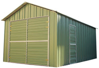 Garage 6m x 3.6m x 3m Double Barn Door Workshop Shed EXTRA High 4 Frames