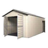 Garage 6m x 3.6m x 3m Double Barn Door Workshop Shed EXTRA High 4 Frames