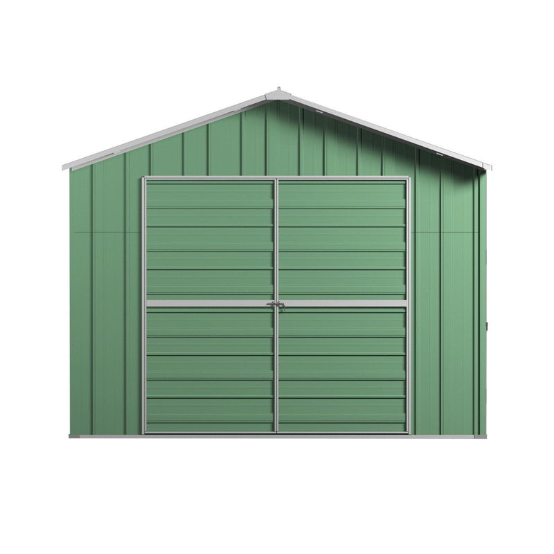 Garage Shed 7.6m x 3.6m x 3m Double Barn Door Gable Workshop Extra High 5 Frames