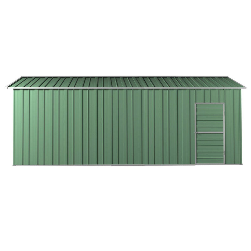 Garage Shed 7.6m x 3.6m x 3m Double Barn Door Gable Workshop Extra High 5 Frames