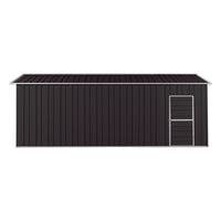 Garage Shed 7.6m x 3.6m x 3m Double Barn Door Gable Workshop Extra High 5 Frames